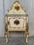 Late 19th Century Pair of White Venetian Nightstands with Marble Top and Crest Handpainted Motifs For Sale - Image 18 of 18