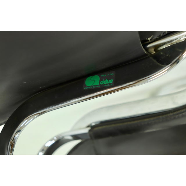 Italian Modern Dining Table and Chairs from Cidue, 1970s, Set of 7 For Sale - Image 11 of 16