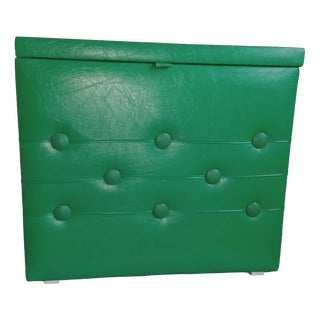Vintage Green Chest, 1960s For Sale