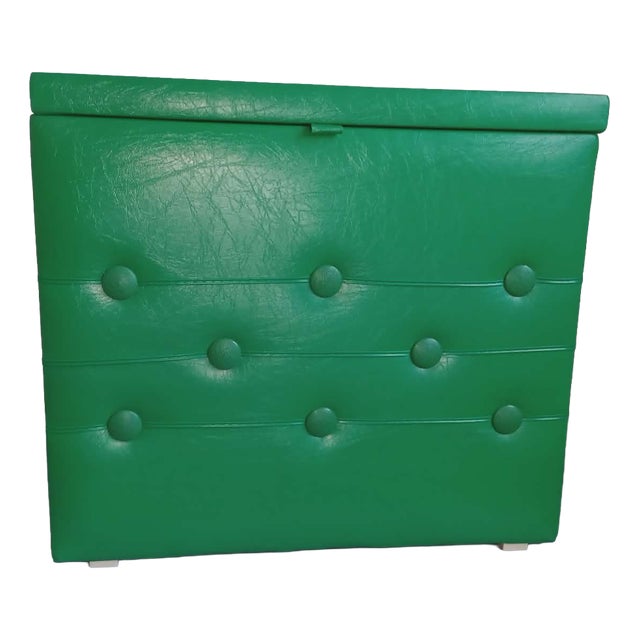 Vintage Green Chest, 1960s For Sale