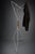 Brown Postmodern Sculptural White Lacquered Steel Coat Stand with Turned Wooden Beads, 1988 For Sale - Image 8 of 16