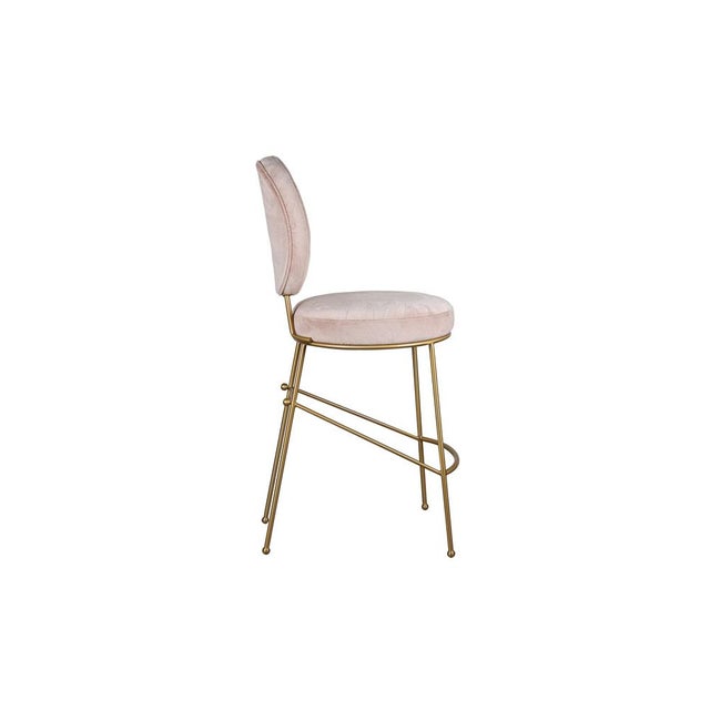 Orange Brigid Bar Chair by Ottiu For Sale - Image 8 of 9