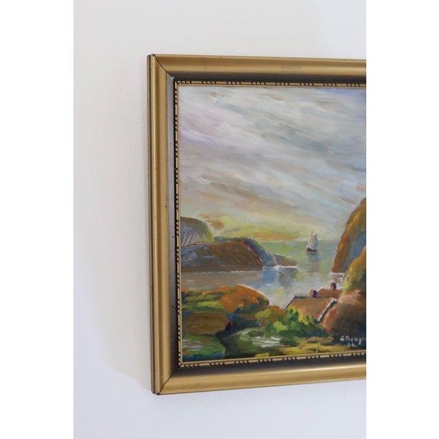 G Bengtson, Landscape, 1936, Oil on Board, Framed For Sale - Image 6 of 11