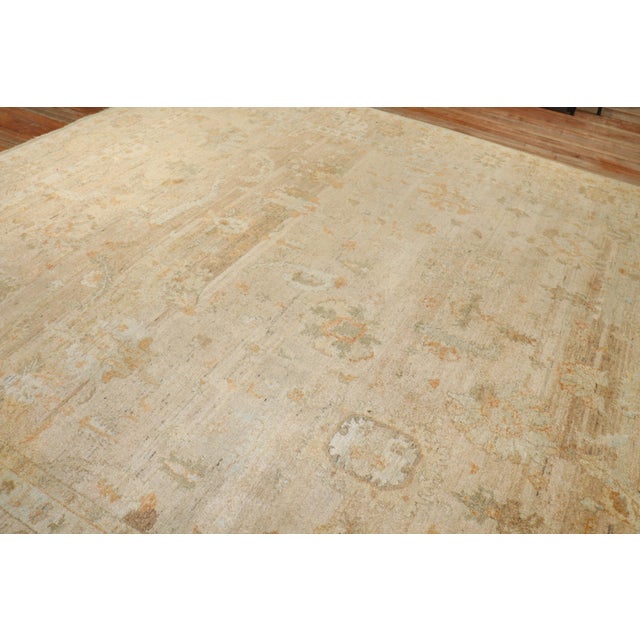 Late 20th Century Angora Oushak Large Rug - 11'10" x 15'3" For Sale In New York - Image 6 of 18