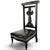 Antique Victorian Gothic Revival Ebonized Wood Prie-Dieu Prayer Chair with Carved Cross, 1900 For Sale - Image 10 of 10