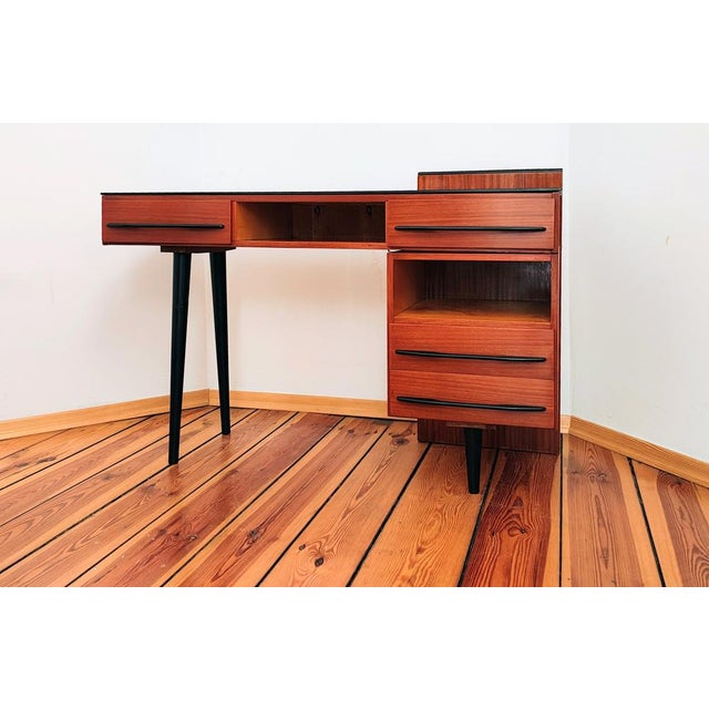 Czechoslovakian Desk attributed to M. Pozar for Up Závody, 1960s, Set of 2 For Sale - Image 13 of 18