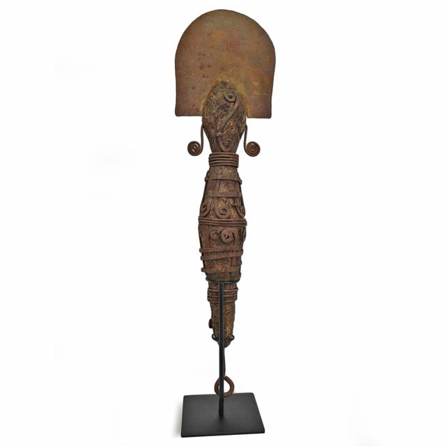 Powerful antique Cross River iron figures from the Ibibio cultural region of southeastern Nigeria. These important pieces...