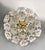 Gorgeous, extremly rare and huge murano glass flower chandelier, glass bouquet chandelier with beautiful white, tender...