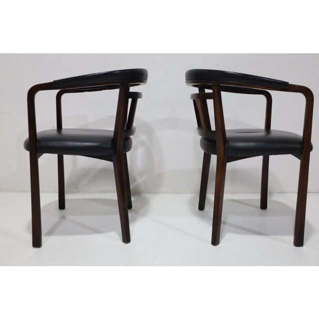 Edward Wormley for Dunbar Mahogany and Cane Dining or Side Chairs For Sale - Image 10 of 10