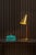 2020s Oslo Arnold Accent Lamp with Metal Shade with Vegan Leather Column For Sale - Image 5 of 6