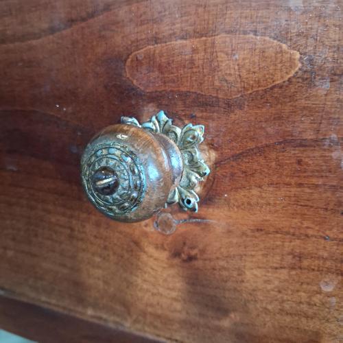 Wood Antique Gründerzeit Table in Softwood For Sale - Image 7 of 13