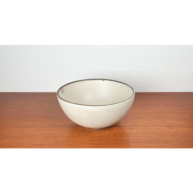 Mid-Century Modern Danish Studio Pottery Bowl by Aksel Larsen for Axella, 1960s For Sale - Image 6 of 18
