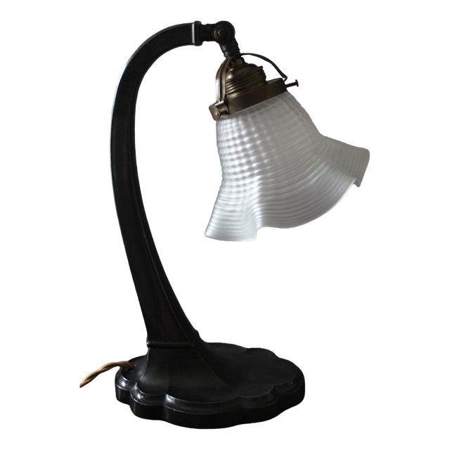 Antique Art Nouveau Table Lamp, 1890s For Sale