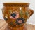Vintage Majolica Style Floral Elephant Garden Stool For Sale - Image 9 of 12