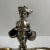 Silver plated WMF sign art nouveau little girl standing baskets, décoré with flower’s Circa: 1920 Origin : Germany