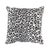 Modern Schumacher Iconic Leopard 20" Pillow in Graphite For Sale - Image 3 of 3