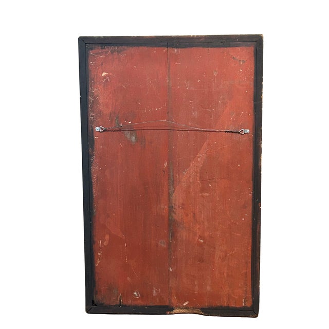 American Polychrome Painted Checkboard For Sale - Image 3 of 4