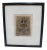 Johnny Friedlaender Signed Framed Two Birds Deux Oiseaux III Engraving For Sale