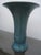 Vintage Blue Crackleware Vase For Sale - Image 4 of 4