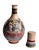 1960s Tonalá Mexico Burnished Glaze Ceramic Water Jug/Decanter With Cup, 2 Piece Set For Sale - Image 11 of 12