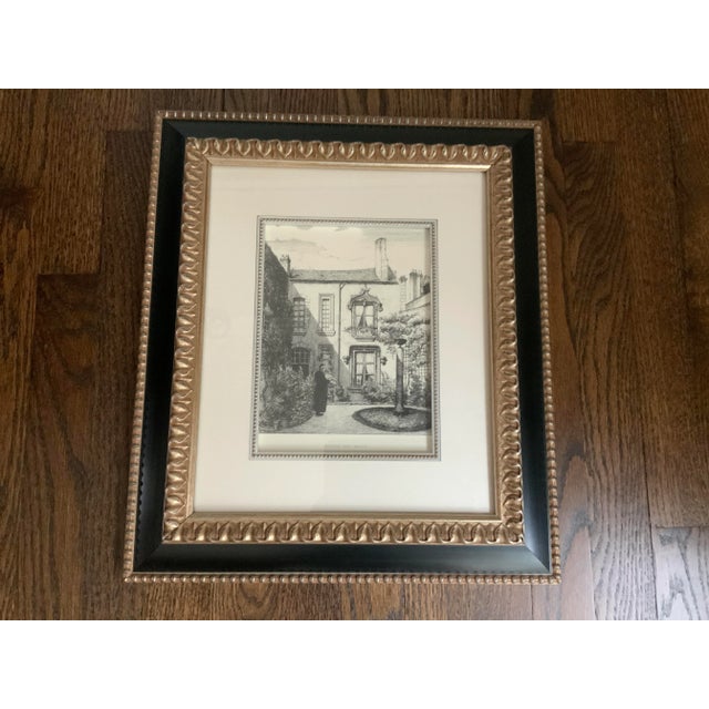 Madison Rue Haute- Framed Etching-France For Sale - Image 12 of 12
