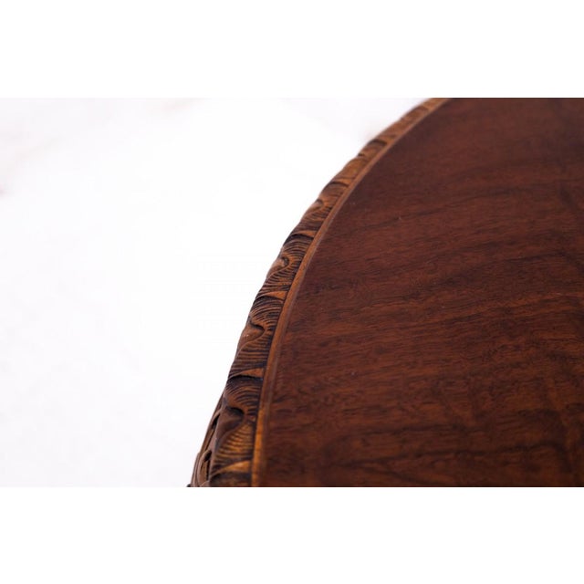 Carved Table, Western Europe, 1910s For Sale - Image 4 of 9