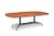 Charles and Ray Eames Herman Miller Walnut Segmented Base Racetrack Conference Dining Table For Sale - Image 12 of 12