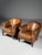 Club Chairs in Sheepskin Leather, Set of 2 For Sale - Image 9 of 9