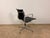 EA 108 Office Chair in Black Leather with Polished Aluminum Frame by Charles and Ray Eames for Vitra For Sale - Image 4 of 13