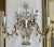 French Pair of Mid-Century Bagues Rock Crystal Wall Sconces For Sale - Image 3 of 8
