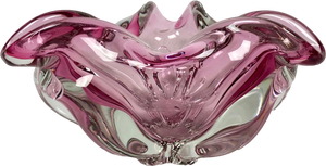 Art Glass Bowl attributed to Josef Hospodka for Chribska Sklarna, 1960s