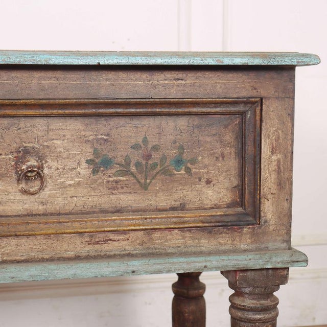 Colonial Painted Serving Table, 1890s For Sale - Image 6 of 12