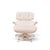 Charles and Ray Eames for Herman Miller Mid Century White Oak Eames Lounge Chair and Ottoman The chair measures: 33 wide x...