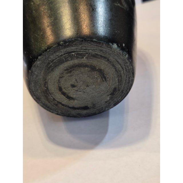 A nice Soapstone hand carved Italian masterpiece. From Paloma Italy 1960s. Holds water and is super heavy.