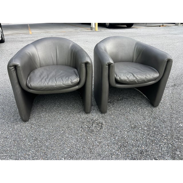 Mid-Century Modern Vladimir Kagan Sculptural Chairs for Preview For Sale - Image 3 of 18