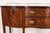 Henkel Harris Federal Inlaid Flame Mahogany Serpentine Front Sideboard Credenza With Brass Gallery For Sale - Image 11 of 16