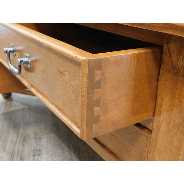 French Country Style Large Storage Coffee Table with Drawers Chairish