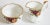 Royal Albert china, Old Country Roses pattern creamer and open sugar bowl. Measures: creamer, 3 3/4" high op of spout, 1...