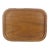 Vintage Bentwood Tray Swedish Molded Teak Wood Serving Small Bar Tray For Sale