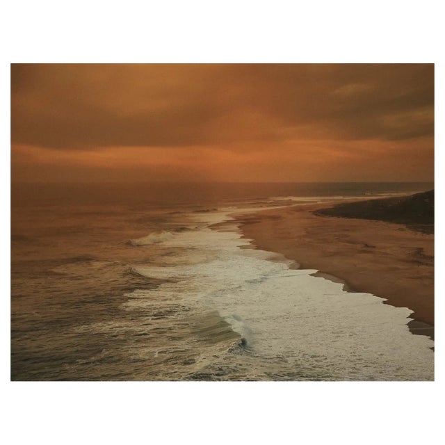 Dave Imms, Nazare North Beach, Photographic Paper For Sale
