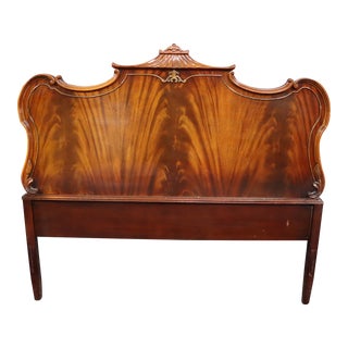 Chippendale Pagoda Top Double Headboard For Sale