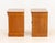 Pair of Louis Philippe Style Maple Wood Bedside Cabinets For Sale In New York - Image 6 of 8