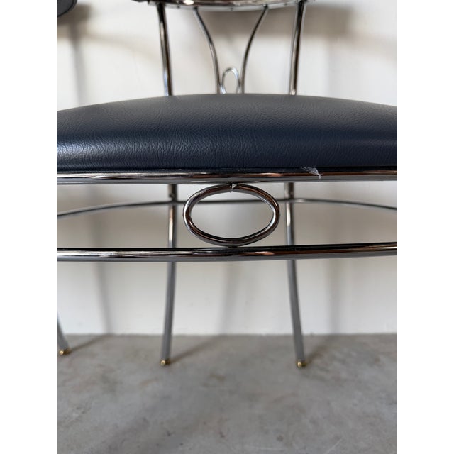 Vintage Spanish Manuel Vidal Grau “Swan” Dining Armchairs – Pair For Sale - Image 10 of 17