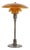 PH3/2 Table Lamp with Amber Glass Shades by Poul Henningsen, 1920s For Sale