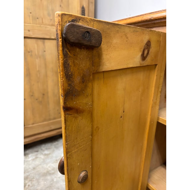 19th Century English Pine Sideboard Dresser Base For Sale In Naples, FL - Image 6 of 9