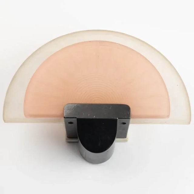 Italian Glass Wall Sconce by Ezio Didone for Arteluce, 1980s For Sale - Image 4 of 4