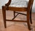 1920 Antique English Solid Walnut Shield-Back Set of Six Dining Chairs For Sale - Image 11 of 18