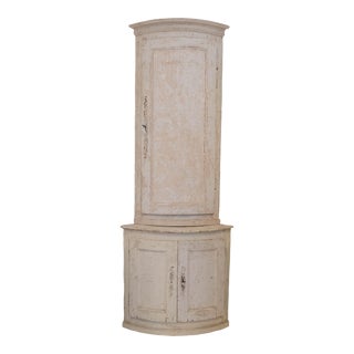 Early 19th Century French Corner Cabinet - Two Pieces For Sale