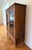 Brown Antique French Walnut Vitrine Display Cabinet For Sale - Image 8 of 14
