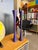 Verner Panton Rare 1960 Verner Panton Vip-302-1 Candlesticks Svend Andersen Denmark Purple Reversible Wood Pair For Sale - Image 4 of 15